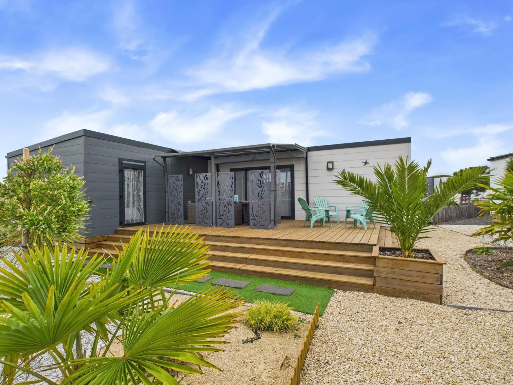 Joli Chalet Pour 6 - Domaine Avec Piscine Brétignolles-sur-Mer Exterior foto